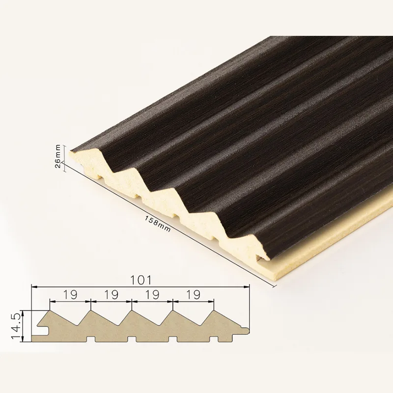 95 Solid na Espesyal na Hugis na 5-Grid Fluted Panel
