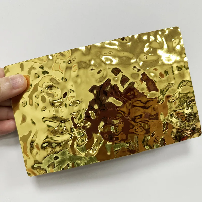 PET Water Ripple Solid Bamboo Fiber Wall Panel